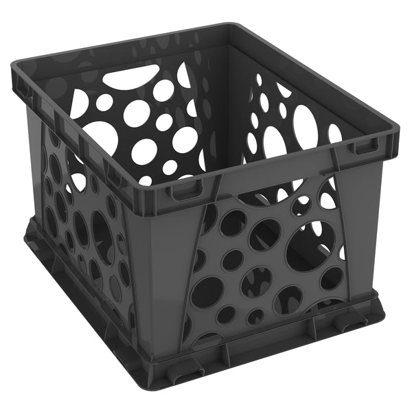 Large File Crate, Black