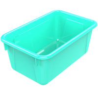 Small Cubby Bin, Teal, Pack of 5