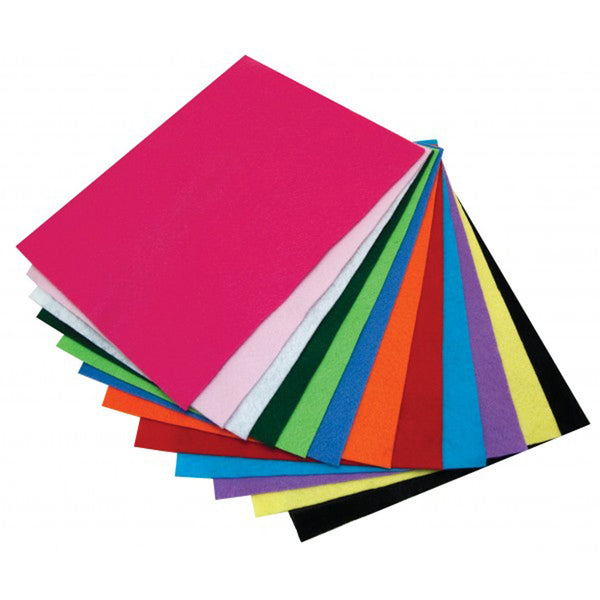 Art & Decoration Fabric Sheets, 12 X 18, Assorted, 45 Sheets