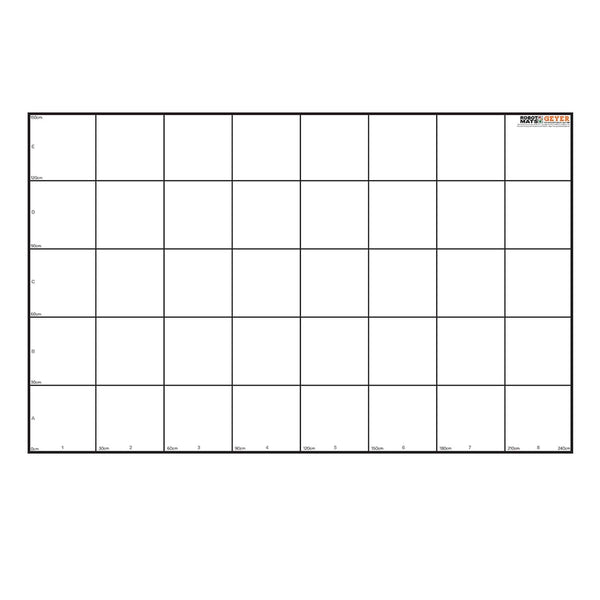 Wonder League Robotics Competition Grid Mat, 150cm x 240cm with 30cm Grid