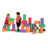 ImagiBRICKS™ Giant Rainbow Building Block Set, 24 Pieces