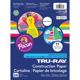 Construction Paper Smart-Stack™, 11 Assorted Colors, 9" x 12", 240 Sheets