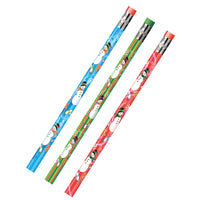 Decorated Pencils, Holiday Snowmen Assortment, 144 Pencils