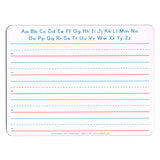 Handwriting Whiteboard, 2-Sided, Ruled-Plain, 1" x 1-2" x 1-2" Ruled, 9" x 12", 10 Boards