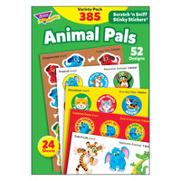 Animal Pals Stinky Stickers® Variety Pack, 385 Per Pack, 2 Packs