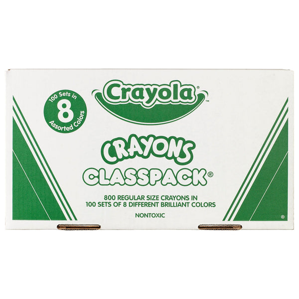 Crayola Classpack Crayons, 64 Colors, 832 Total Crayons