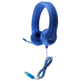 Kid's Flex-Phones™ TRRS Headset with Gooseneck Microphone, Blue