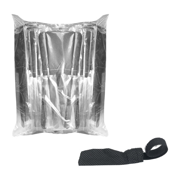 HygenX Sanitary Disposable Gooseneck Microphone Covers with Velcro Strap - 100 covers