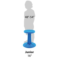 Junior Wobble Chair 16" Blue