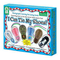 I Can Tie My Shoes Lacing Cards, Grade PK-1